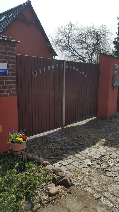 Urlaubsscheune Niedergorsdorf المظهر الخارجي الصورة